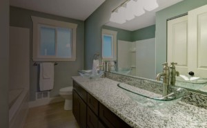 bathroom granite counter at stonetrix in Arizona